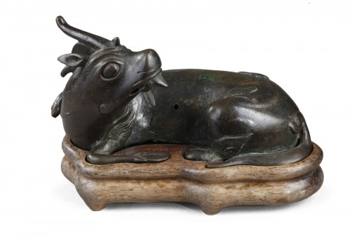 Kilin en bronze debut de l epoque Ming