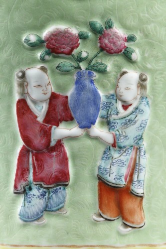 Asian Works of Art  - Large Vase porcelain - 19 th century