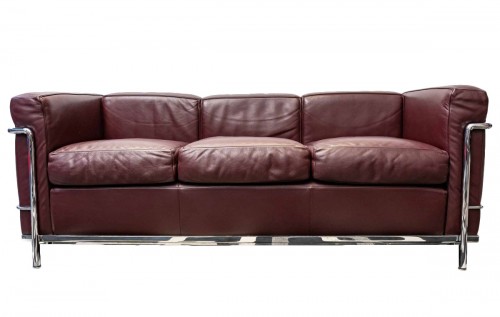 Le Corbusier, Perriand, Jeanneret Cassina Sofa LC2