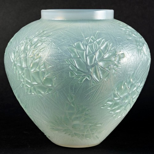 1923 René Lalique - Vase Estérel - Verrerie, Cristallerie Style Art Déco