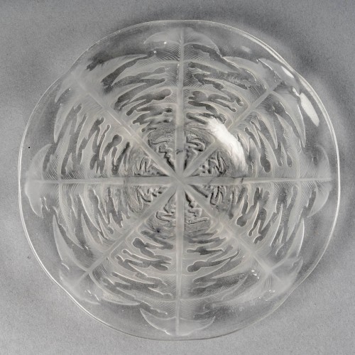 1924 René Lalique - Suite de 10 bols coupes et 10 assiettes "Pissenlit" - BG Arts