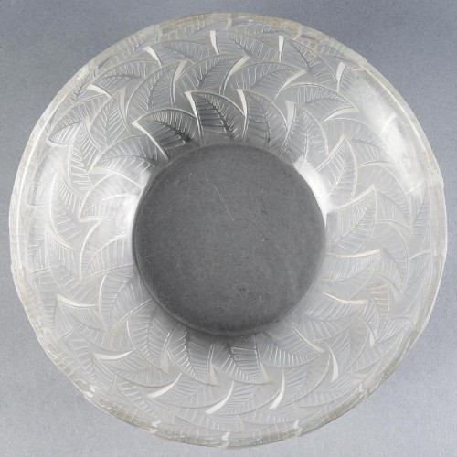 20th century - 1931 René Lalique - Set Ormeaux - Bowl Salad and 10 Cups