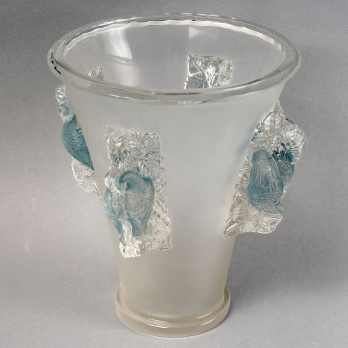 Verrerie, Cristallerie  - 1942 René Lalique - Vase Saint Emilion