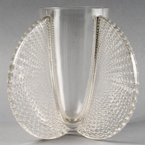 1935 René Lalique - Vase Orly - Verrerie, Cristallerie Style Art Déco