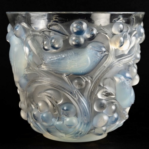 1921 René Lalique - Vase Avallon - Art Déco