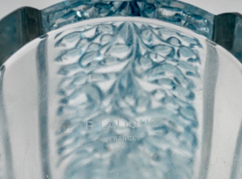 Art Déco - 1938 René Lalique - vase Quatre Panneaux