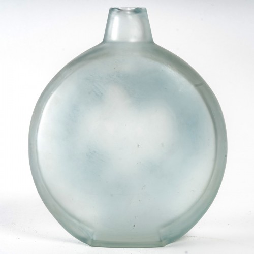 1920 René Lalique - Vase Deux Moineaux Dormant - BG Arts