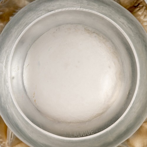 1930 René Lalique - Vase Piriac - Art Déco