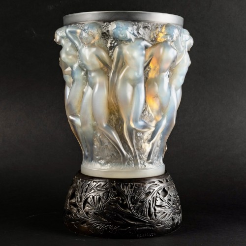 1927 René Lalique - Bacchantes Vase - Glass & Crystal Style Art Déco