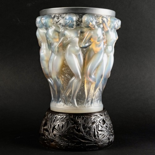 1927 René Lalique - Vase Bacchantes - BG Arts