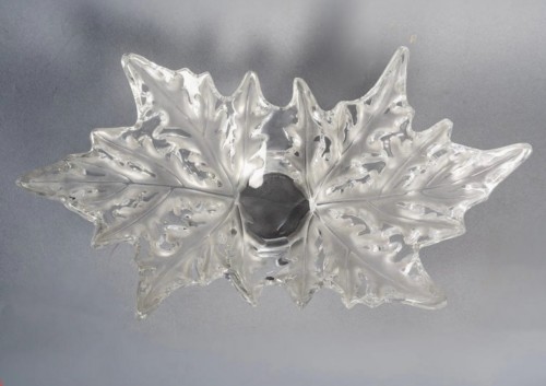 Glass & Crystal  - 1951 Marc Lalique - Bowl Champs Elysées