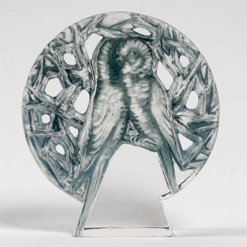 1919 René Lalique - Cachet Perruches - BG Arts