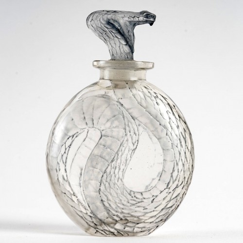 Antiquités - 1920 René Lalique - Perfume Bottle Serpent - Snake