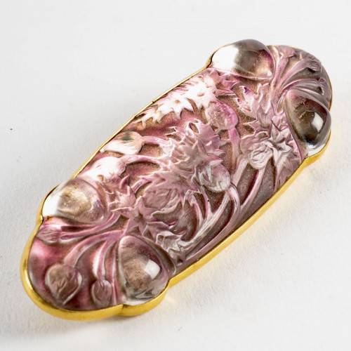 1913 René Lalique - Brooch Quatre Cabochons - Antique Jewellery Style Art Déco