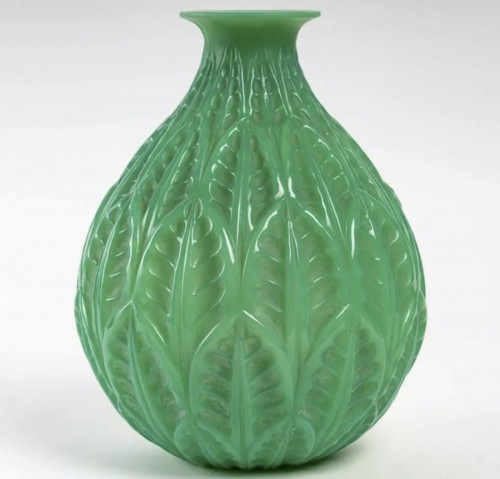 Art Déco - 1927 René Lalique - Vase Malesherbes