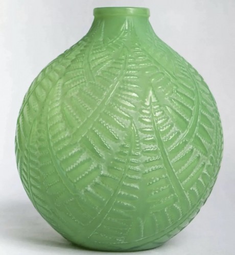 1927 René Lalique - Vase Espalion - Art Déco