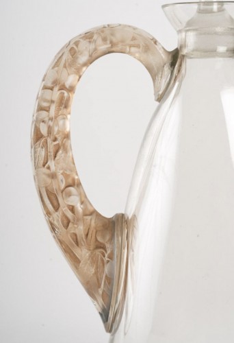 Glass & Crystal  - 1923 René Lalique - Decanter Prunelles For Cusenier