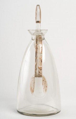 1923 René Lalique - Decanter Prunelles For Cusenier - 