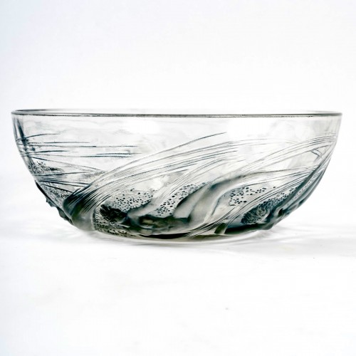 20th century - 1921 René Lalique - Bowl Ondines