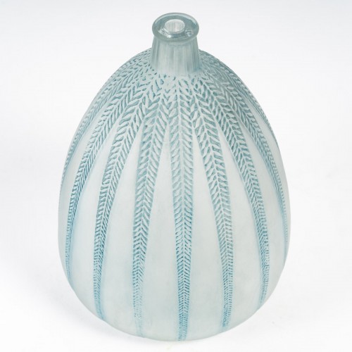 1921 René Lalique - Vase Mimosa - Verrerie, Cristallerie Style Art Déco