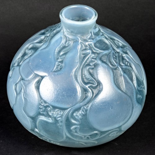 Verrerie, Cristallerie  - 1914 René Lalique - Vase Courges