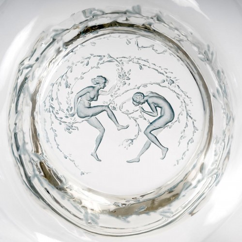 1912 René Lalique - Decanter Deux Danseuses Clear - Glass & Crystal Style Art Déco