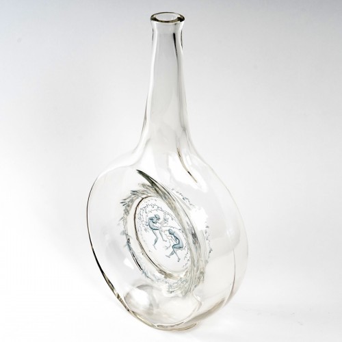 Glass & Crystal  - 1912 René Lalique - Decanter Deux Danseuses Clear