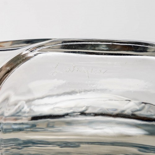 XXe siècle - 1912 René Lalique - Carafe Deux Danseuses