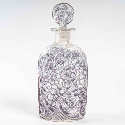 Antiquités - 1920 René Lalique - Carafe Raisins