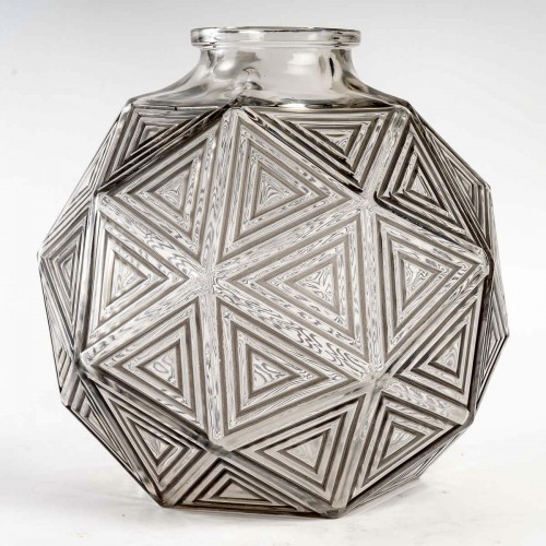 1925 René Lalique - Vase Nanking - Glass & Crystal Style Art Déco