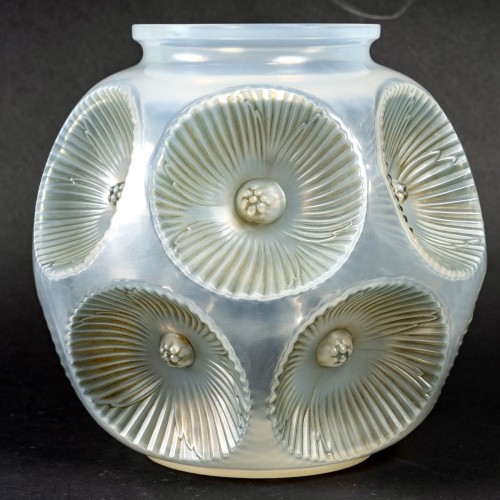 1927 René Lalique - Vase Picardie Cased - Glass & Crystal Style Art Déco