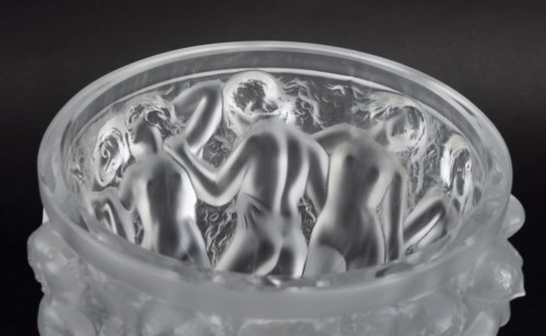 Lalique France - Vase Bacchantes - 