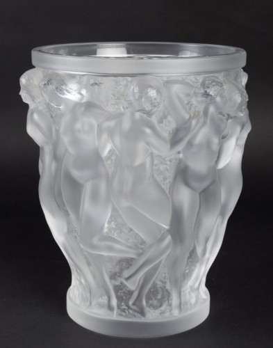 20th century - Lalique France - Vase Bacchantes