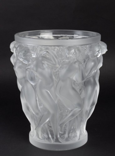 Lalique France - Vase Bacchantes - Art Déco
