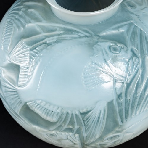 Verrerie, Cristallerie  - 1921 René Lalique - Vase Poissons