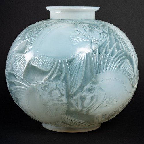 Antiquités - 1921 René Lalique - Vase Poissons