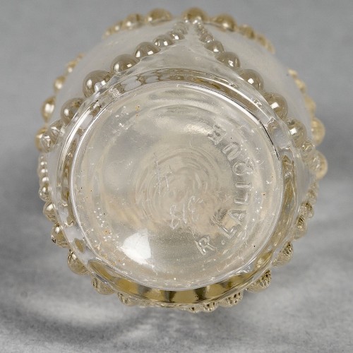 Glass & Crystal  - 1926 René Lalique - Perfume Bottle Palerme