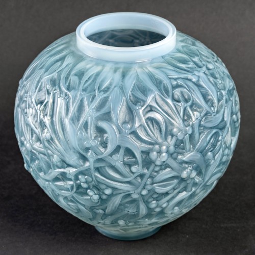 1920 René Lalique - Vase Gui - Glass & Crystal Style Art Déco