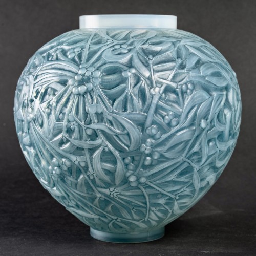 Verrerie, Cristallerie  - 1920 René Lalique - Vase Gui