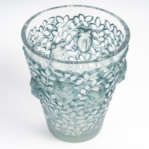 1938 René Lalique - Vase Silènes - BG Arts