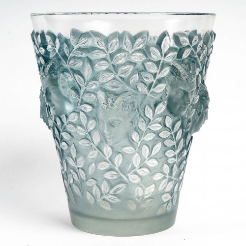 1938 René Lalique - Vase Silènes - Art Déco