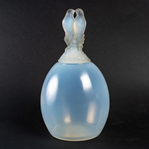 1925 René Lalique - Vase Tourterelles - Art Déco