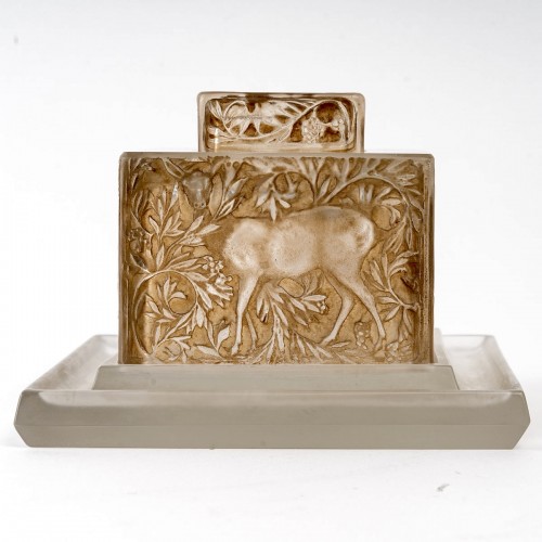 1912 René Lalique - Inkwell Biches - 