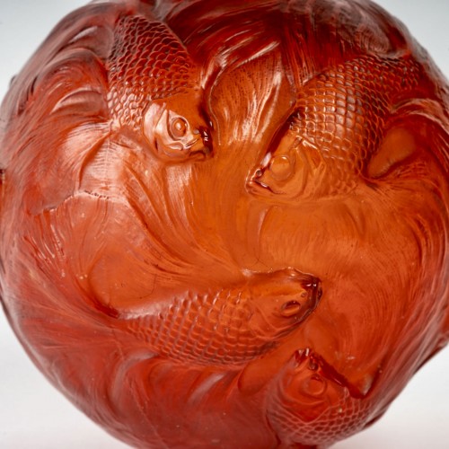 Verrerie, Cristallerie  - 1924 René Lalique - Vase Formose