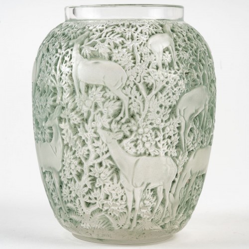 1931 René Lalique - Vase Biches - 