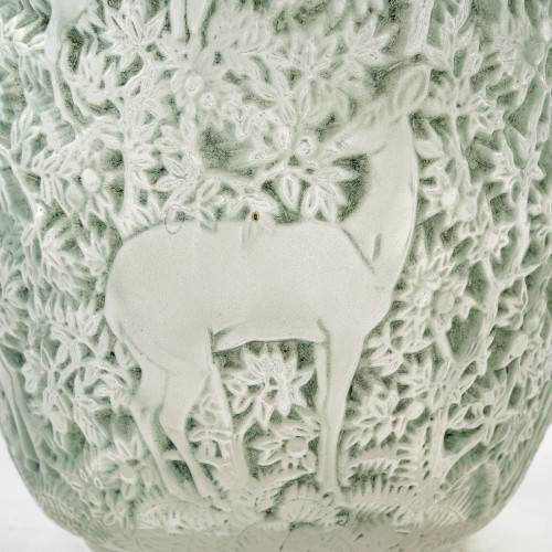 20th century - 1931 René Lalique - Vase Biches