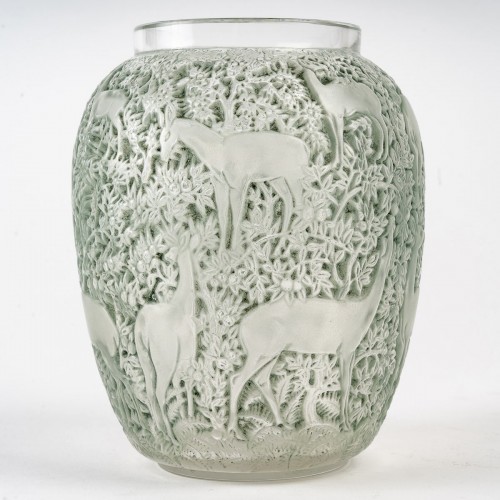 Antiquités - 1931 René Lalique - Vase Biches