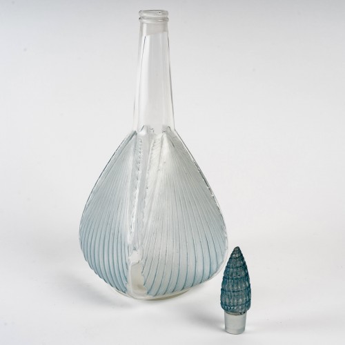 Verrerie, Cristallerie  - 1920 René Lalique - Carafe Coquilles