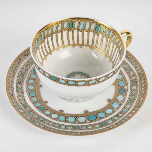 Antiquités - Haviland - Tableware Set Syracuse of 60 Pieces