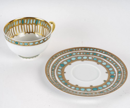 Antiquités - Haviland - Tableware Set Syracuse of 60 Pieces